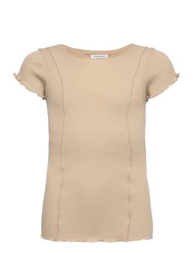 Rosemunde Kids Cotton T-Shirt Beige