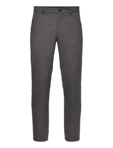 Selected Homme Slhstraight-William Wool Dsn 196 Pants W Marinblå