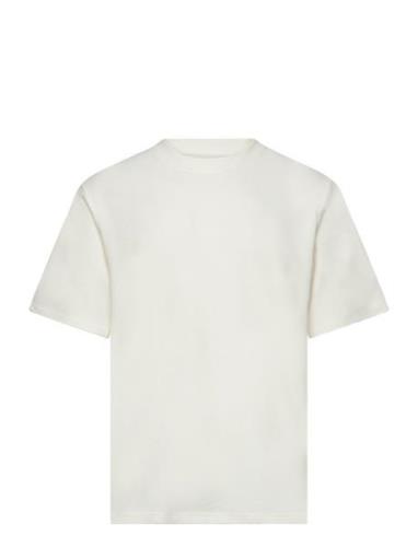 Jack & J S Jprbladamien Ss Tee Crew Neck Vit