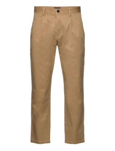 Clean Cut Copenhagen Lake Pleat Twill Pants Beige