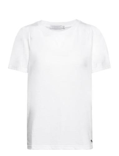 Coster Copenhagen T-Shirt With Pleats Vit