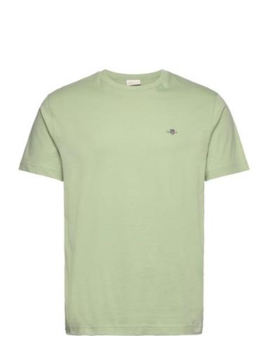 GANT Reg Shield Ss T-Shirt Grön