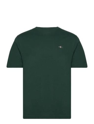 GANT Reg Shield Ss T-Shirt Grön