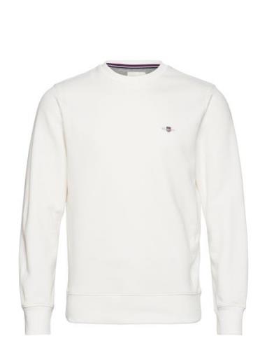 GANT Reg Shield C-Neck Sweat Vit