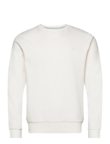 Hackett London Double Knit Crew Kräm