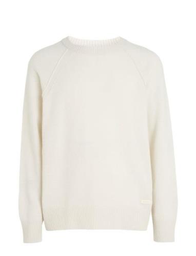 Calvin Klein Recycled Wool Comfort Sweater Vit