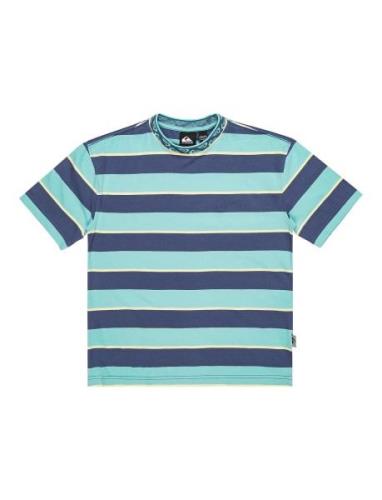 Quiksilver Stripe Tee Yth Blå