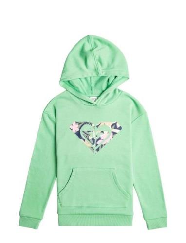 Roxy Surf Feeling Hoodie Terry Grön