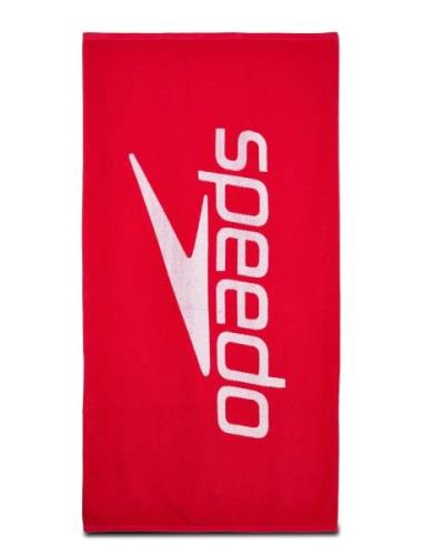 Speedo Logo Towel Röd