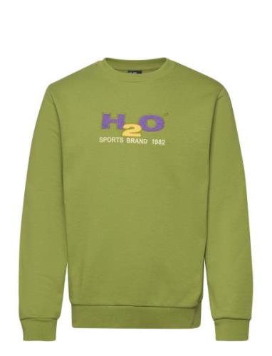 H2O Logo Sweat O'neck Grön