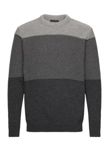 Clean Cut Copenhagen Tim O Neck Knit Grå