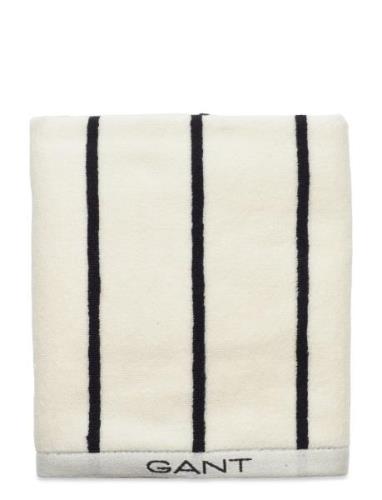 GANT Stripe Towel 50X70 Kräm