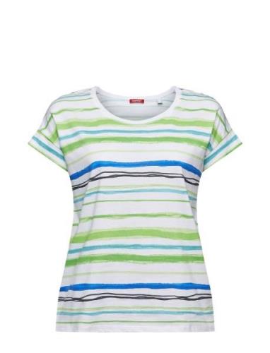 Esprit Casual T-Shirts Vit