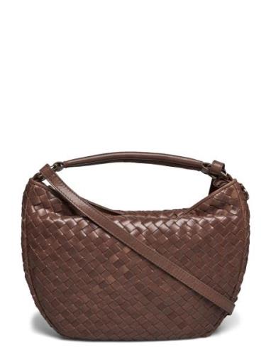 Adax Salerno Shoulder Bag Marlin Brun