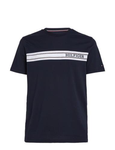 Tommy Hilfiger Ss Tee Blå