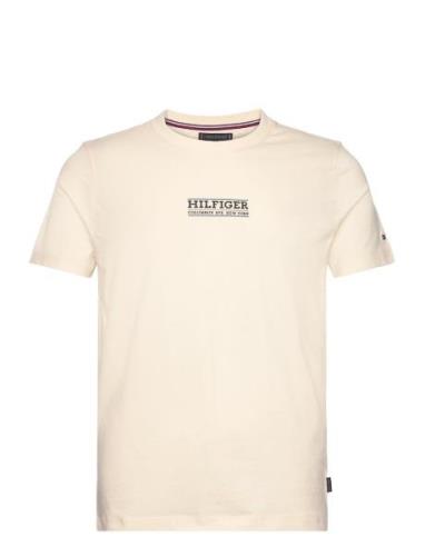 Tommy Hilfiger Small Hilfiger Tee Kräm