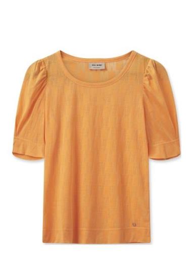 MOS MOSH Mmchrissie Burn-Out Tee Orange