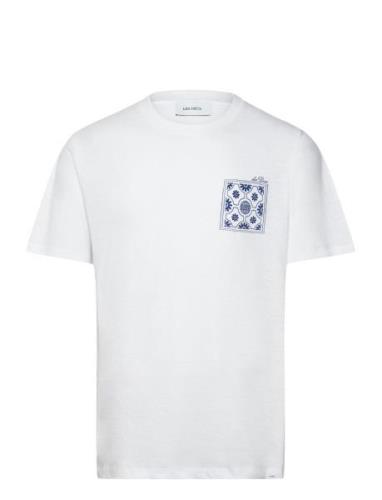 Les Deux Tile T-Shirt Vit