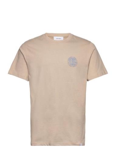 Les Deux Globe T-Shirt Beige