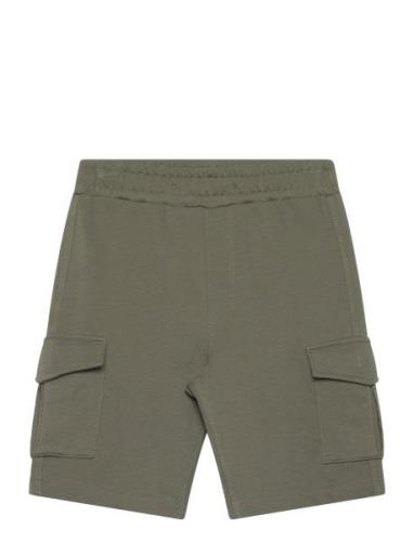 Lindex Shorts Jersey Cargo Grön