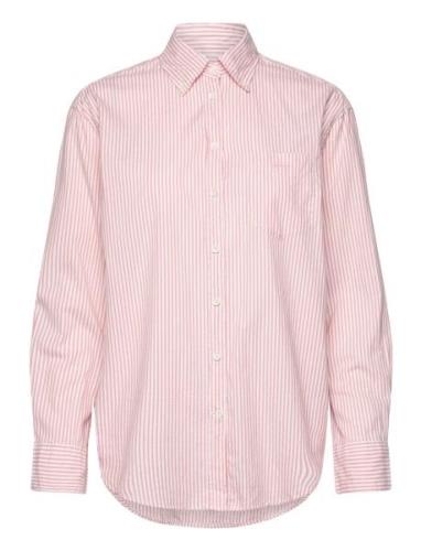 GANT Rel Luxury Oxford Striped Bd Shirt Rosa