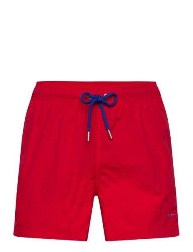 GANT Swim Shorts Röd