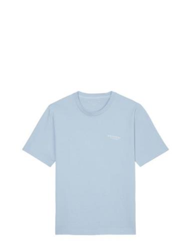 Marc O'Polo T-Shirts Short Sleeve Blå