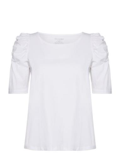 Claire Woman Adrienne - T-Shirt Vit