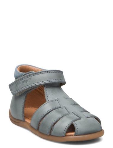 Pom Pom Starters™ Velcro Sandal Blå