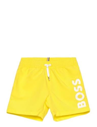 BOSS Swim Shorts Gul