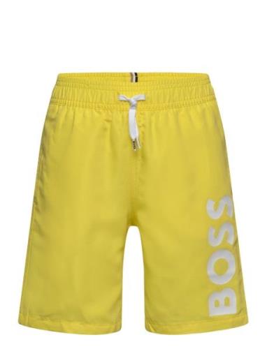 BOSS Swim Shorts Gul