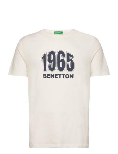 United Colors Of Benetton T-Shirt Kräm