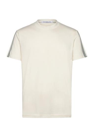 Calvin Klein Jeans Logo Tape Tee Vit