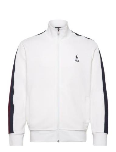 Polo Ralph Lauren Double-Knit Mesh Track Jacket Vit