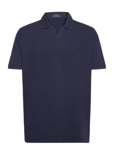 Polo Ralph Lauren Classic Fit Stretch Mesh Polo Shirt Marinblå