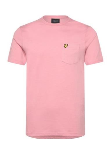 Lyle & Scott Pocket T-Shirt Rosa