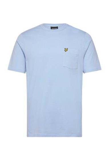 Lyle & Scott Pocket T-Shirt Blå