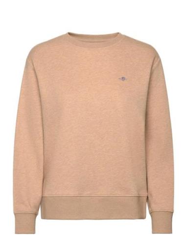 GANT Shield C-Neck Sweat Beige