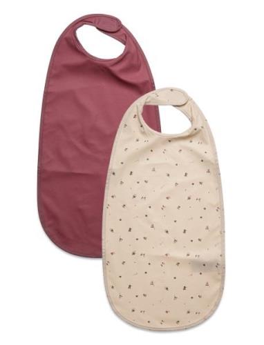 CeLaVi Long Pu Bib 2-Pack Multi/patterned