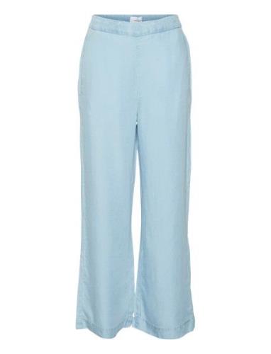 Vero Moda Girl Vmbree Hr Paperbag Wide Pant Girl Blå