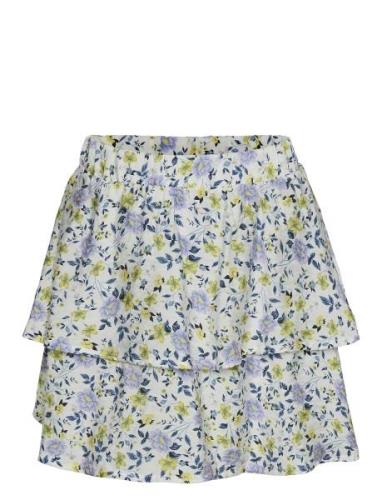 Vero Moda Girl Vmiris Lea Mw Short Skirt Wvn Girl Multi/patterned