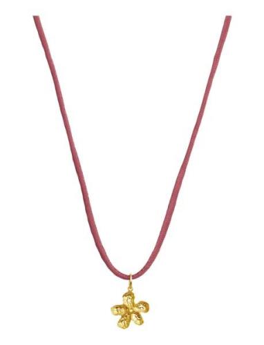 Maanesten Rosa Choker Guld