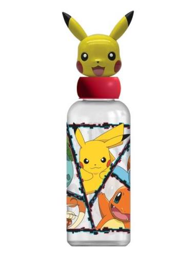 Pokémon 3D Figurine Bottle, 560 Ml Home Meal Time Multi/patterned Poke...