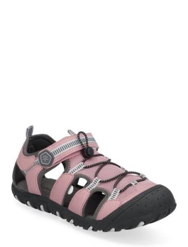 Color Kids Jr. Sandals Hiking W. Toe Cap Rosa