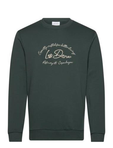 Les Deux Camden Sweatshirt Grön