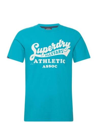 Superdry Vintage Home Run Tee Blå