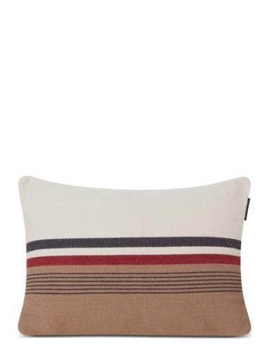 Lexington Home Striped Recycled Cotton Pillow Beige