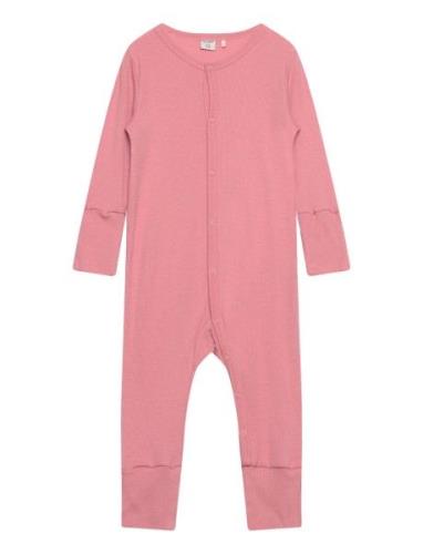 CeLaVi Jumpsuit Ls - Solid Rosa