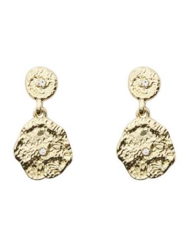 Pieces Fpkanna J Earrings Plated Guld