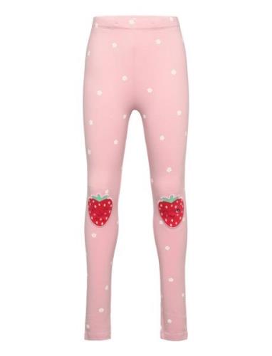 Lindex Leggings Strawberry Kneepatch Rosa